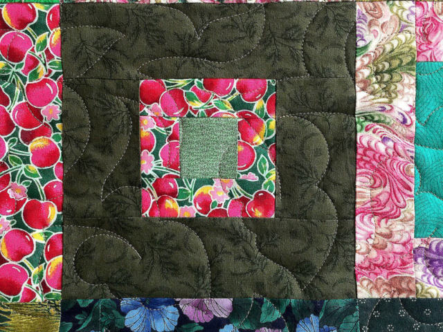 Janet's Floral Quilt - Rebecca's Rose pattern